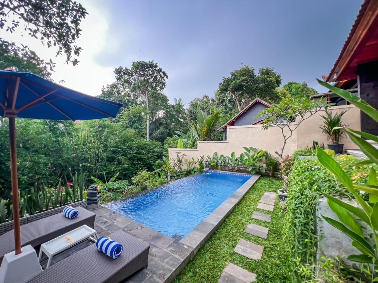 אובוד Aris House Private Pool Villa מראה חיצוני תמונה